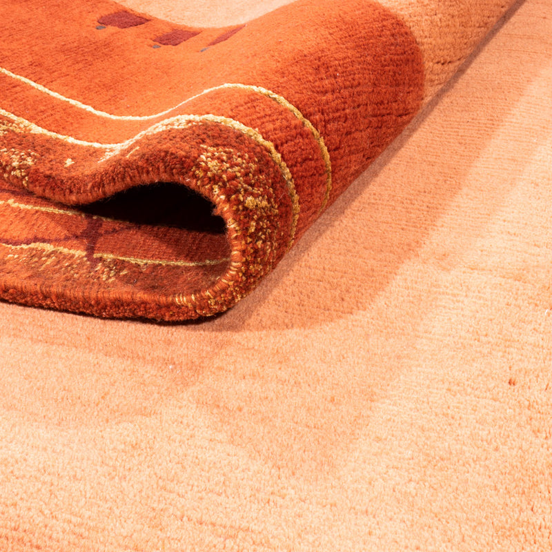 Nepal tapijt - Koninklijke - 396 x 301 cm - terracotta