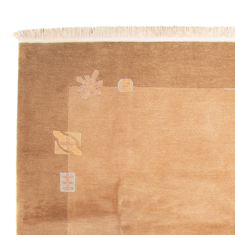 Nepal tapijt - Koninklijke - 344 x 251 cm - bruin