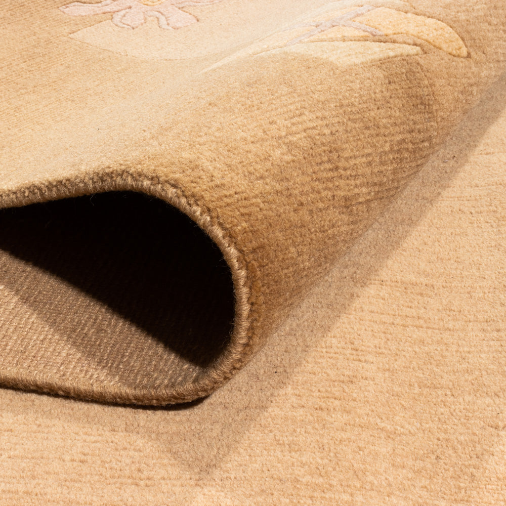 Nepal tapijt - Koninklijke - 344 x 251 cm - bruin