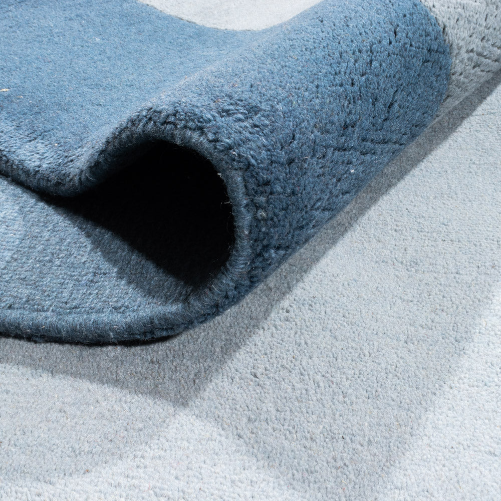 Nepal tapijt - Koninklijke - 405 x 301 cm - blauw