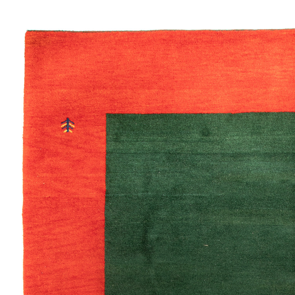 Gabbeh tapijt - Indus - 395 x 310 cm - groen