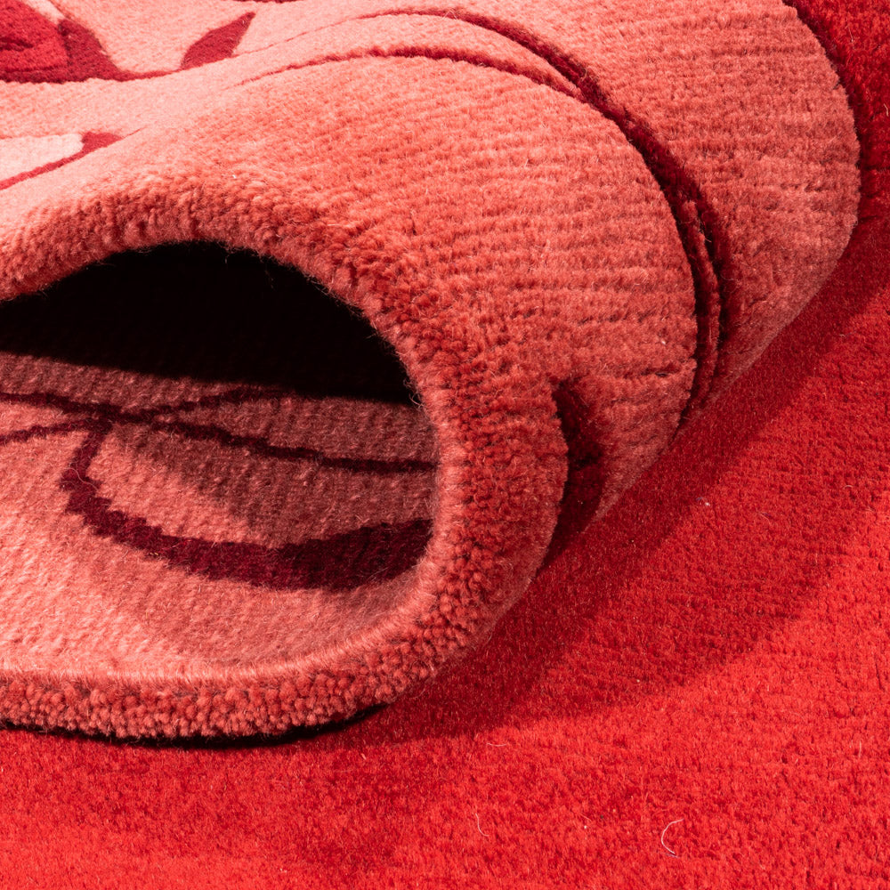 Nepal tapijt - Koninklijke - 355 x 245 cm - rood