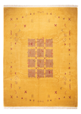 Nepal tapijt - 357 x 256 cm - goud