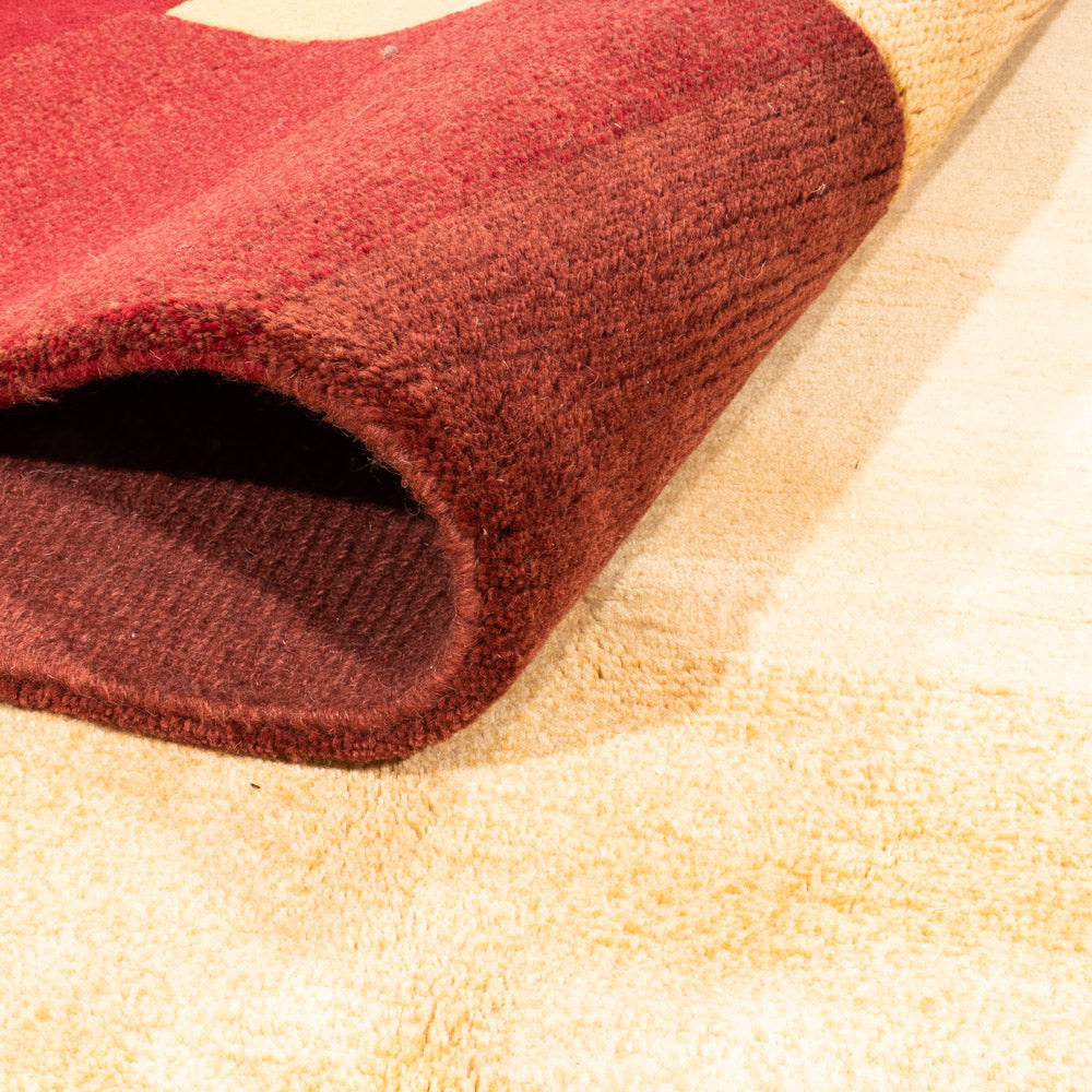 Nepal tapijt - 303 x 251 cm - goud