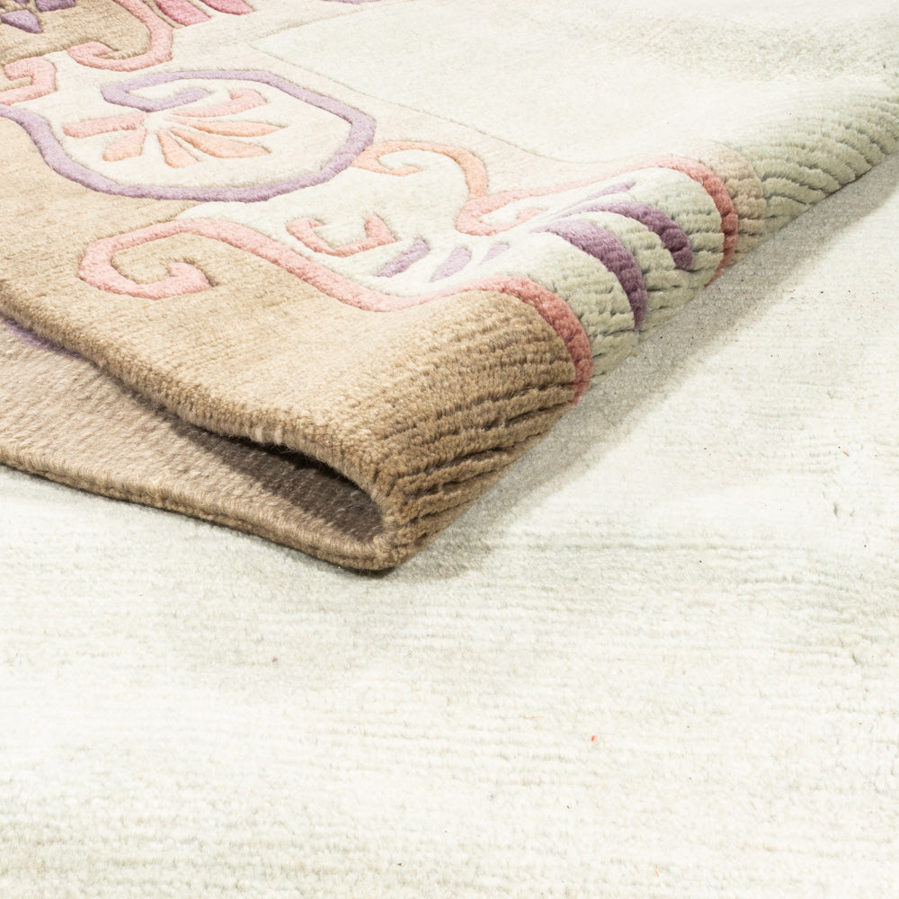 Nepal tapijt - 351 x 254 cm - olijfgroen