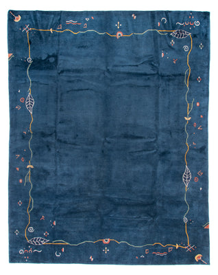 Nepal tapijt - Koninklijke - 382 x 299 cm - blauw