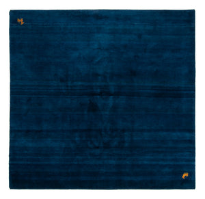 Gabbeh tapijt - Indus vierkant  - 261 x 246 cm - donkerblauw