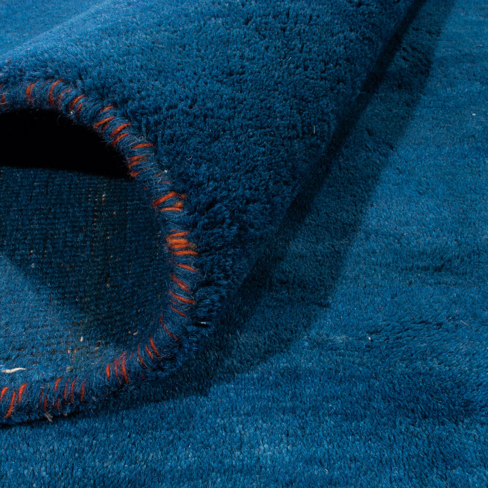 Gabbeh tapijt - Indus vierkant  - 261 x 246 cm - donkerblauw