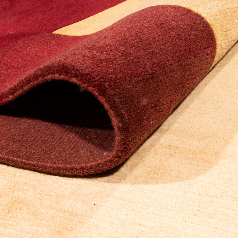 Nepal tapijt - Koninklijke - 347 x 251 cm - goud