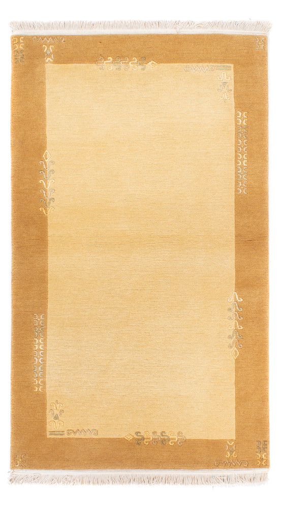 Nepal tapijt - Koninklijke - 162 x 94 cm - beige