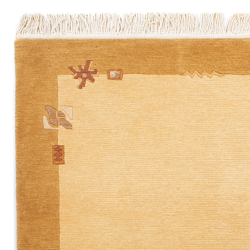 Nepal tapijt - Koninklijke - 162 x 94 cm - beige