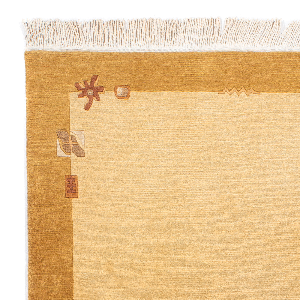 Nepal tapijt - Koninklijke - 162 x 93 cm - beige