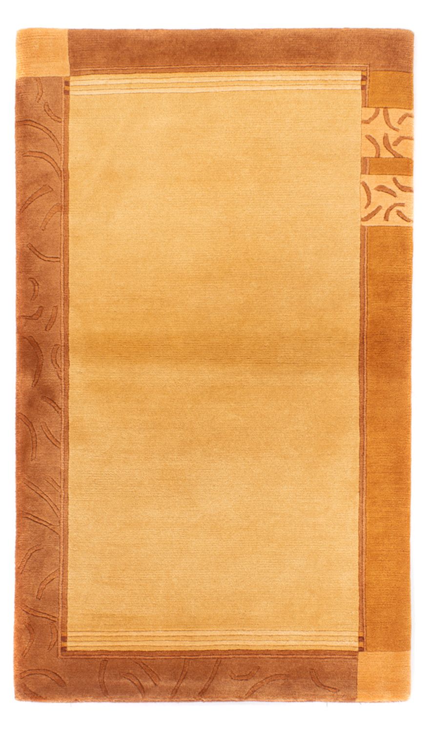 Nepal tapijt - Koninklijke - 160 x 90 cm - bruin