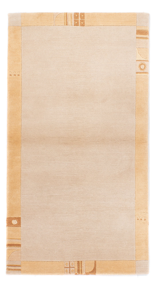 Nepal tapijt - Koninklijke - 153 x 84 cm - beige