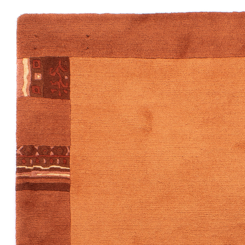 Nepal tapijt - Koninklijke - 162 x 92 cm - roest