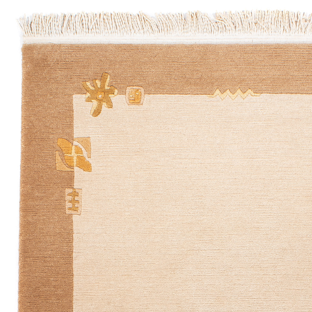Nepal tapijt - Koninklijke - 162 x 94 cm - beige