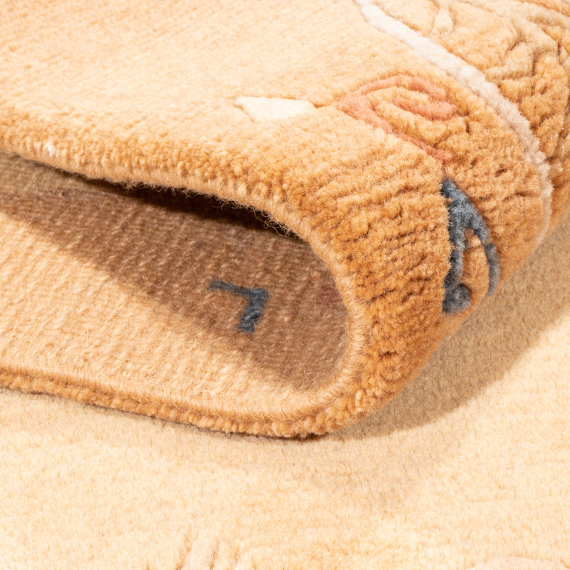 Nepal tapijt - Koninklijke - 154 x 90 cm - beige