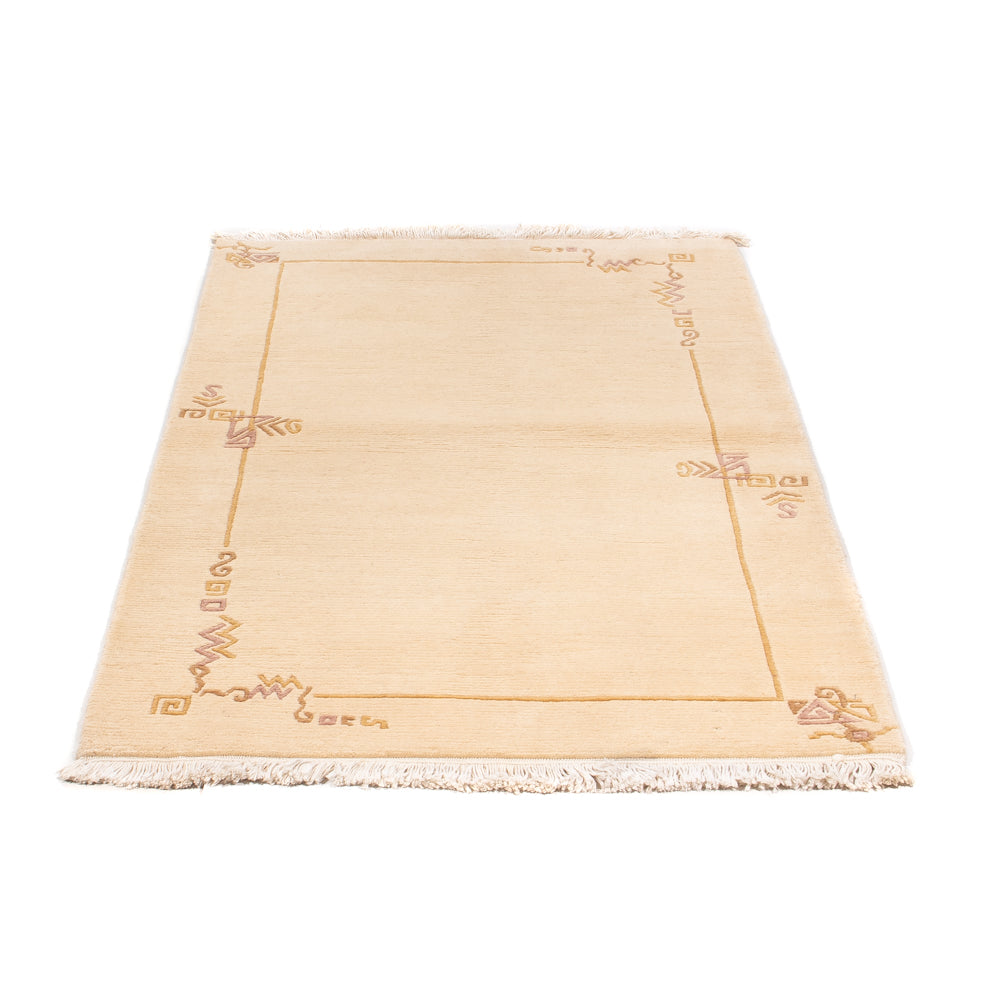 Nepal tapijt - Koninklijke - 159 x 91 cm - beige