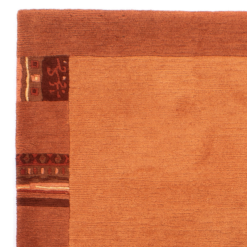 Nepal tapijt - Koninklijke - 161 x 93 cm - roest