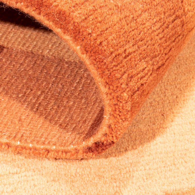 Nepal tapijt - Koninklijke - 161 x 93 cm - roest