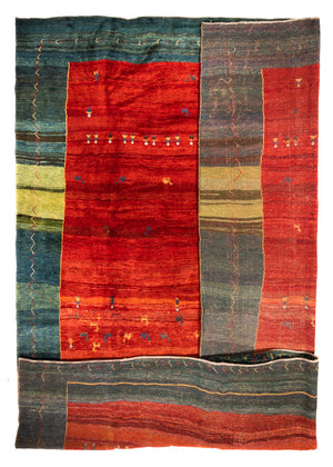Gabbeh tapijt - Perzisch - 508 x 405 cm - rood