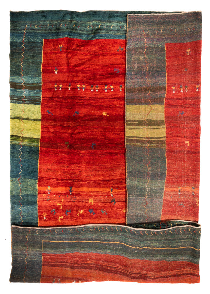 Gabbeh tapijt - Perzisch - 508 x 405 cm - rood