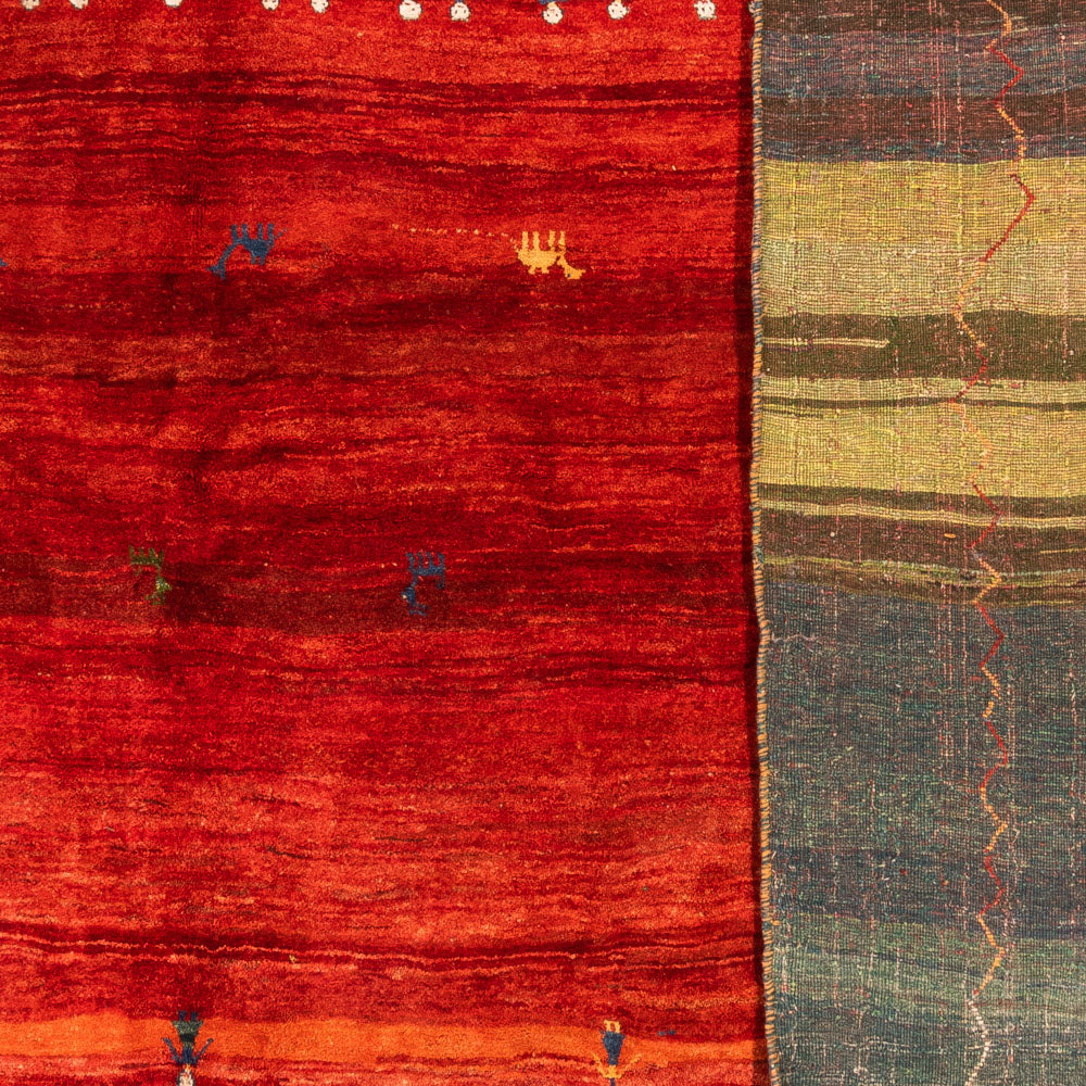 Gabbeh tapijt - Perzisch - 508 x 405 cm - rood