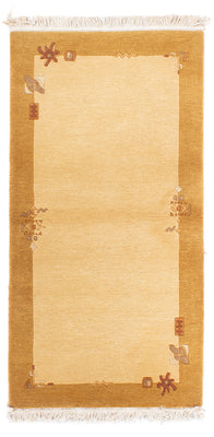 Nepal tapijt - Koninklijke - 143 x 74 cm - beige