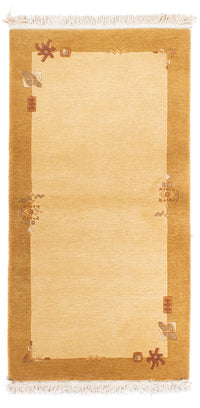 Nepal tapijt - Koninklijke - 143 x 74 cm - beige