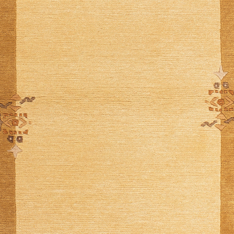 Nepal tapijt - Koninklijke - 144 x 73 cm - beige