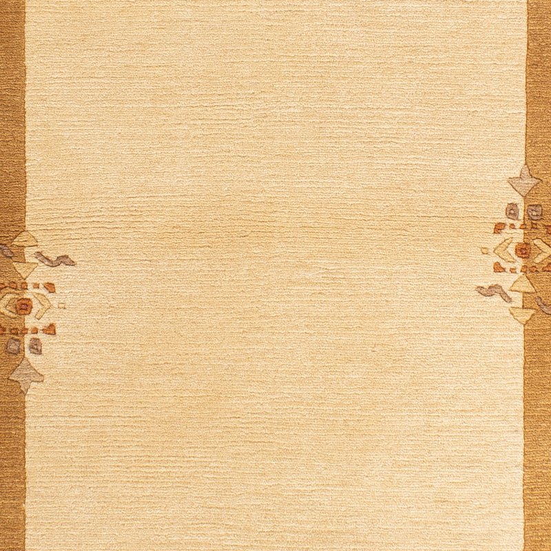 Nepal tapijt - Koninklijke - 141 x 72 cm - beige