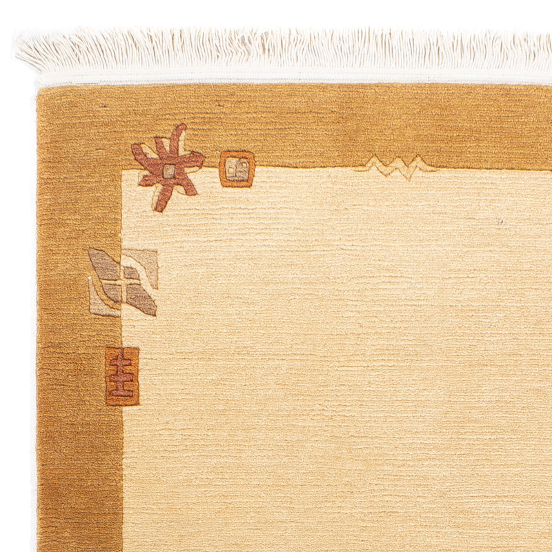 Nepal tapijt - Koninklijke - 141 x 72 cm - beige