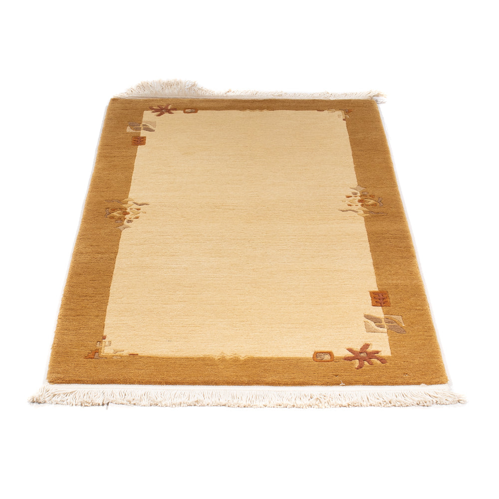 Nepal tapijt - Koninklijke - 141 x 72 cm - beige