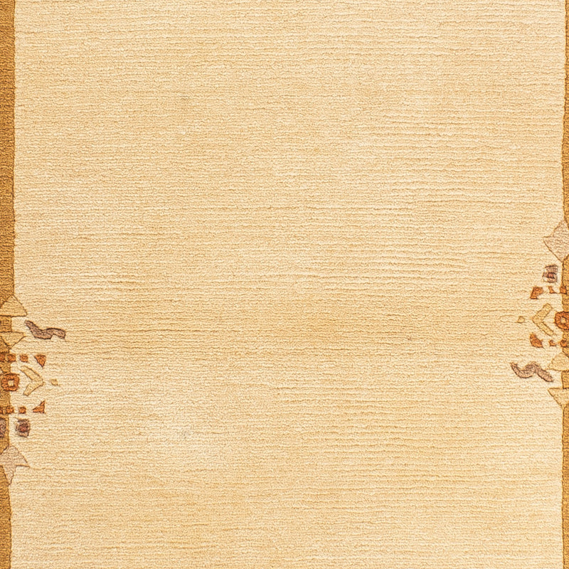 Nepal tapijt - Koninklijke - 138 x 71 cm - beige