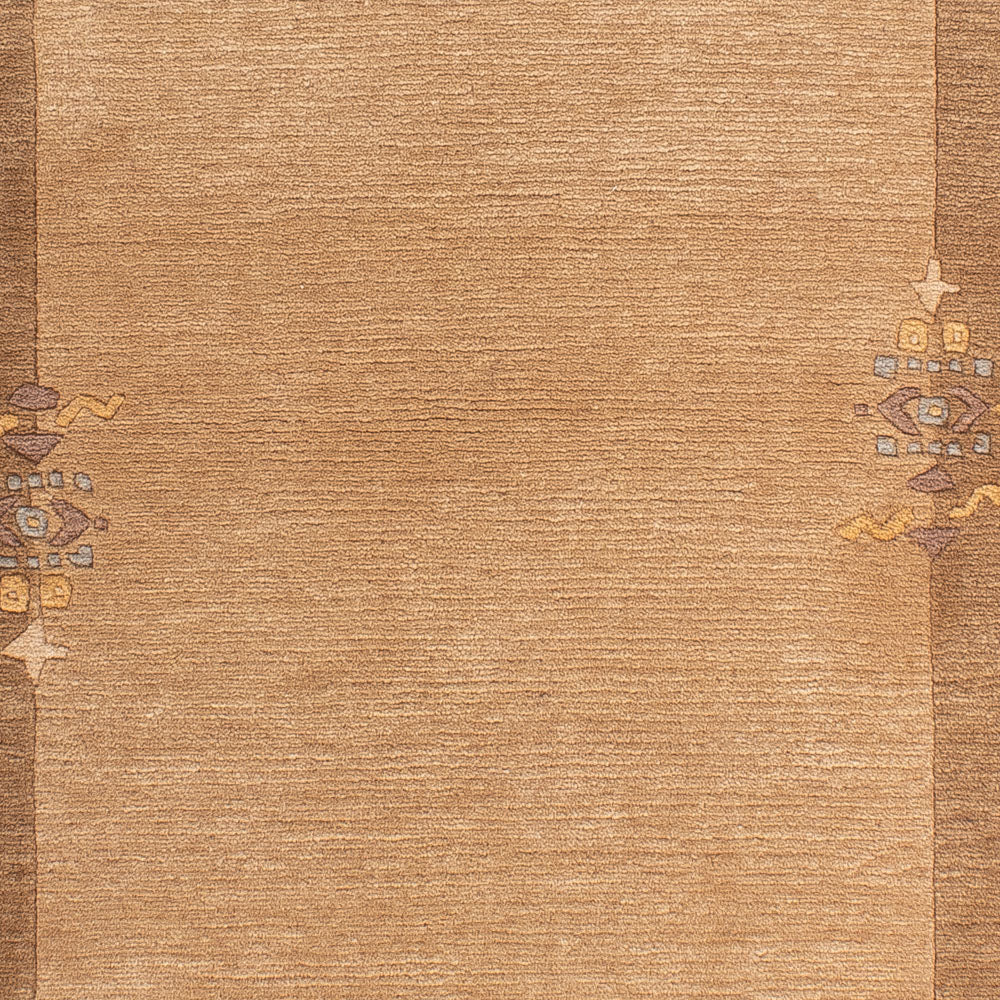 Nepal tapijt - Koninklijke - 143 x 71 cm - lichtbruin