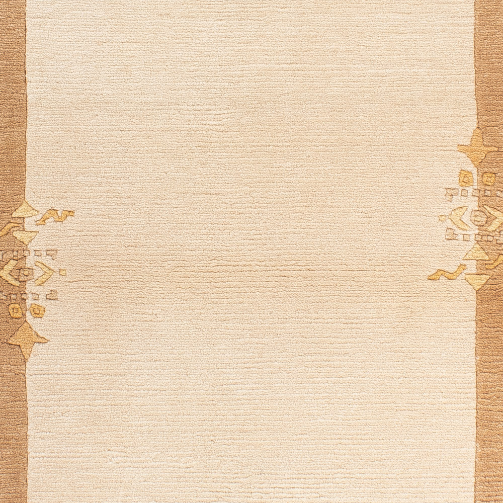 Nepal tapijt - Koninklijke - 141 x 72 cm - beige