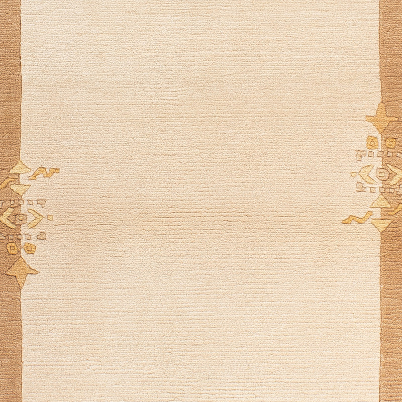 Nepal tapijt - Koninklijke - 141 x 72 cm - beige