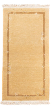Nepal tapijt - Koninklijke - 141 x 72 cm - beige