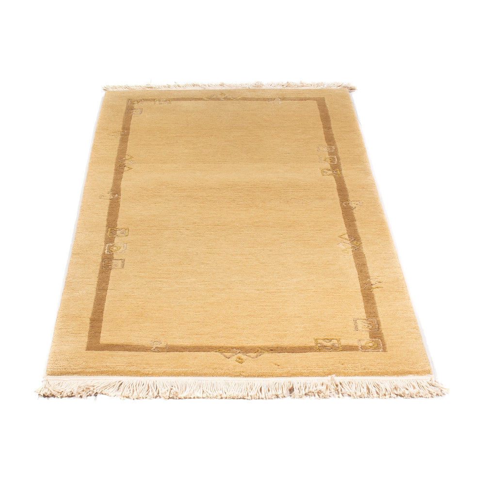 Nepal tapijt - Koninklijke - 141 x 72 cm - beige