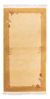 Nepal tapijt - Koninklijke - 141 x 74 cm - beige