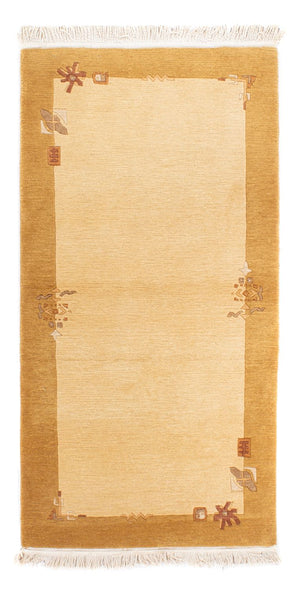 Nepal tapijt - Koninklijke - 141 x 74 cm - beige