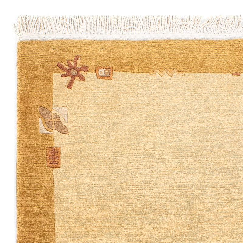 Nepal tapijt - Koninklijke - 141 x 74 cm - beige