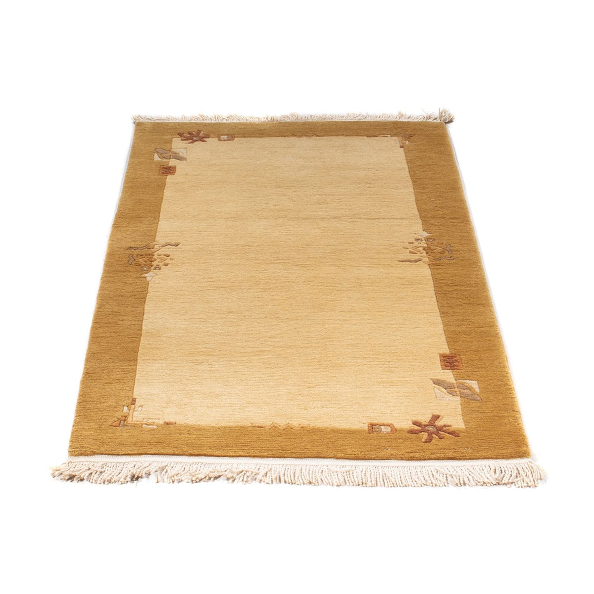 Nepal tapijt - Koninklijke - 141 x 74 cm - beige