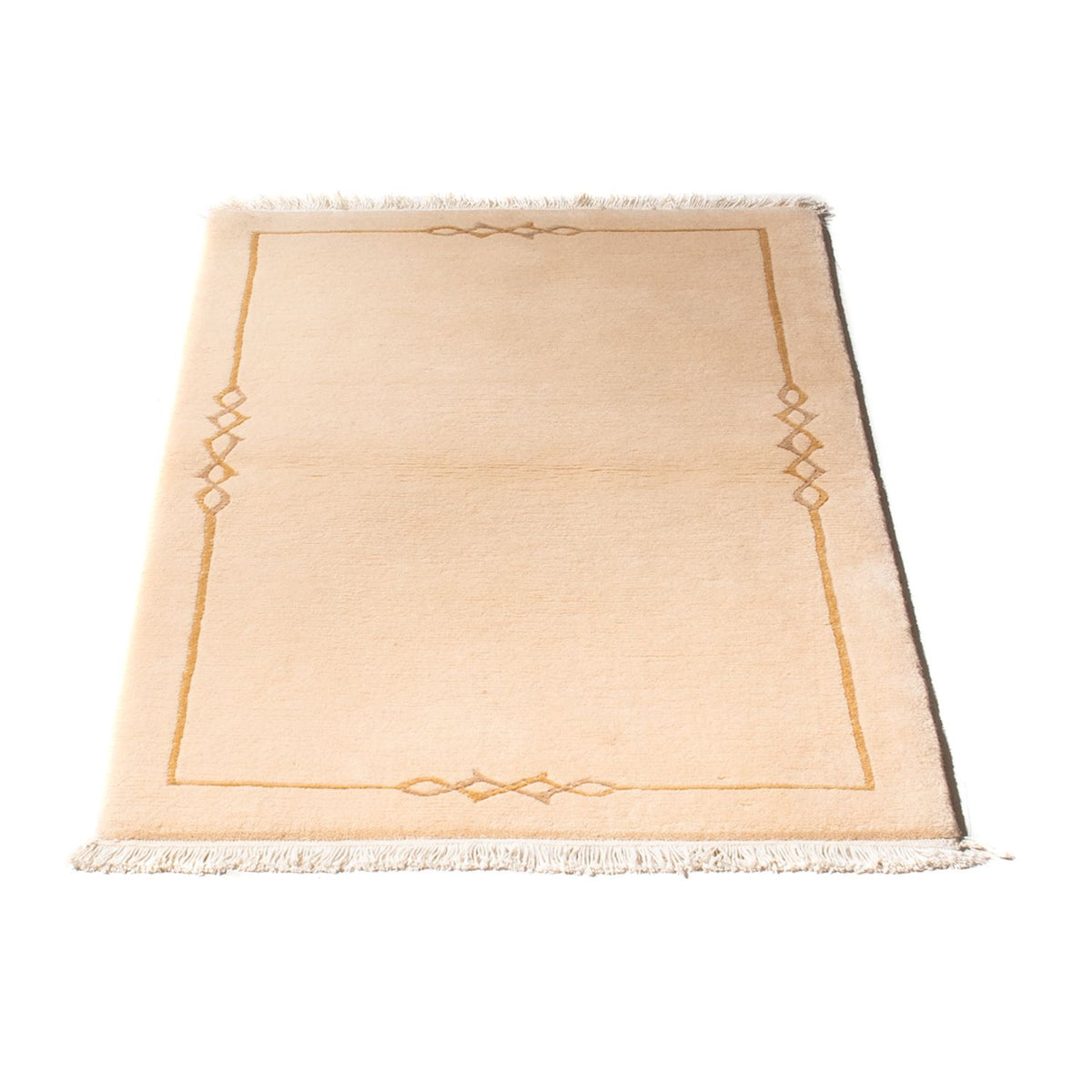 Nepal tapijt - Koninklijke - 137 x 73 cm - beige