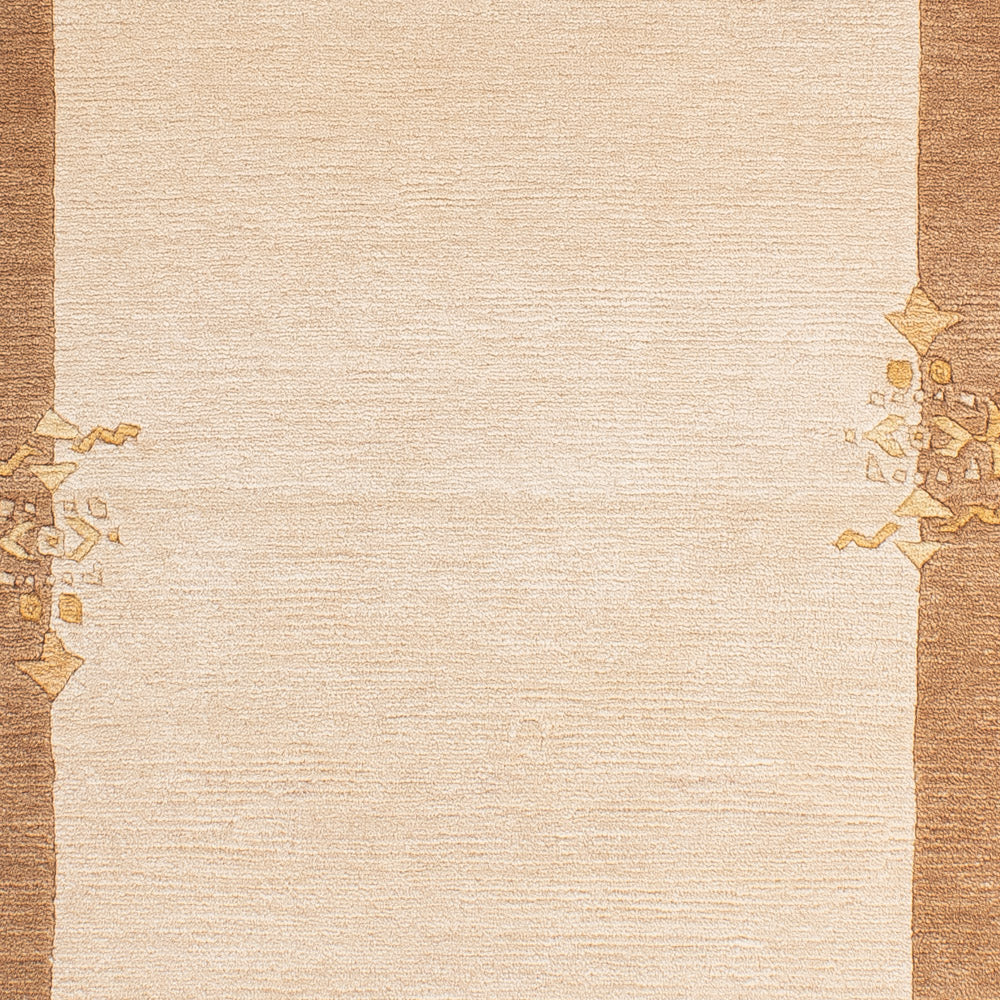 Nepal tapijt - Koninklijke - 139 x 72 cm - beige