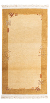 Nepal tapijt - Koninklijke - 139 x 71 cm - beige