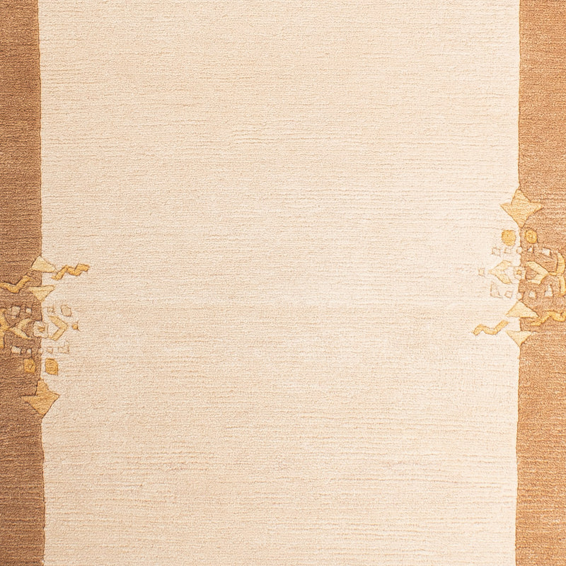 Nepal tapijt - Koninklijke - 143 x 73 cm - beige