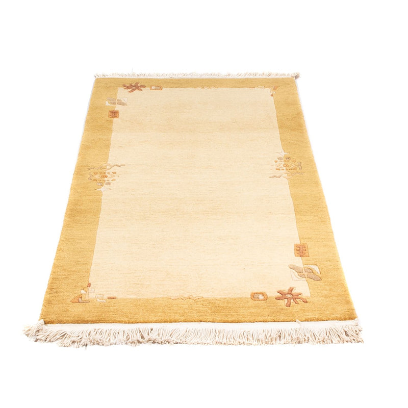 Nepal tapijt - Koninklijke - 143 x 72 cm - beige