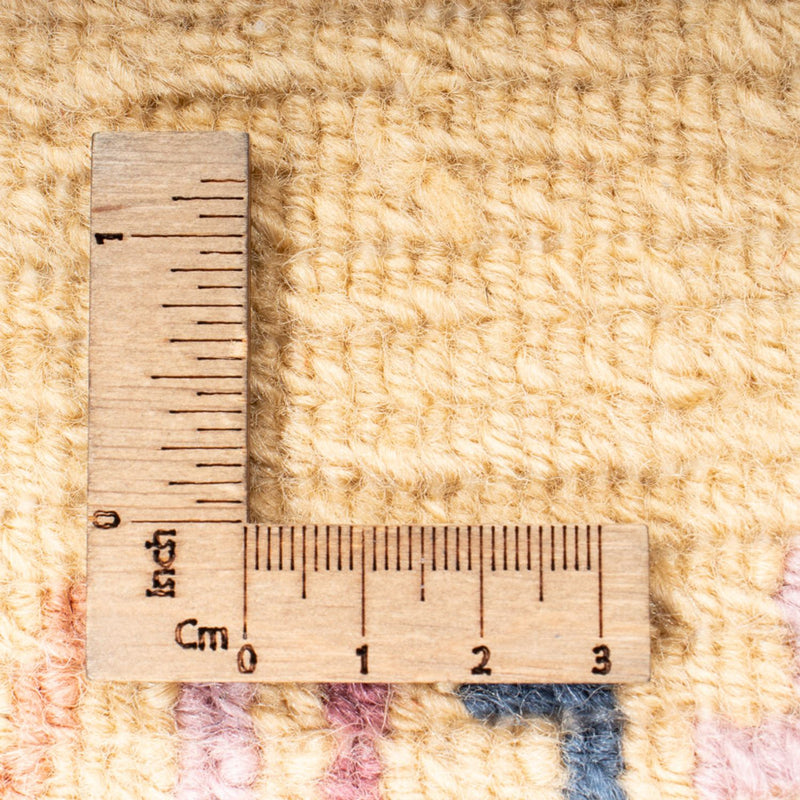 Nepal tapijt - Koninklijke - 140 x 74 cm - goud