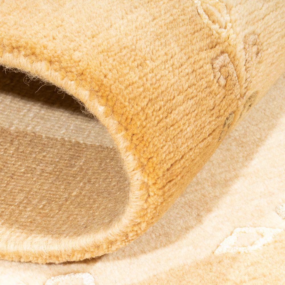 Nepal tapijt - Koninklijke - 140 x 70 cm - beige